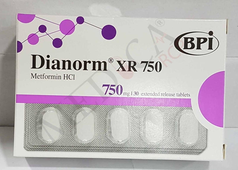 Dianorm XR 750mg